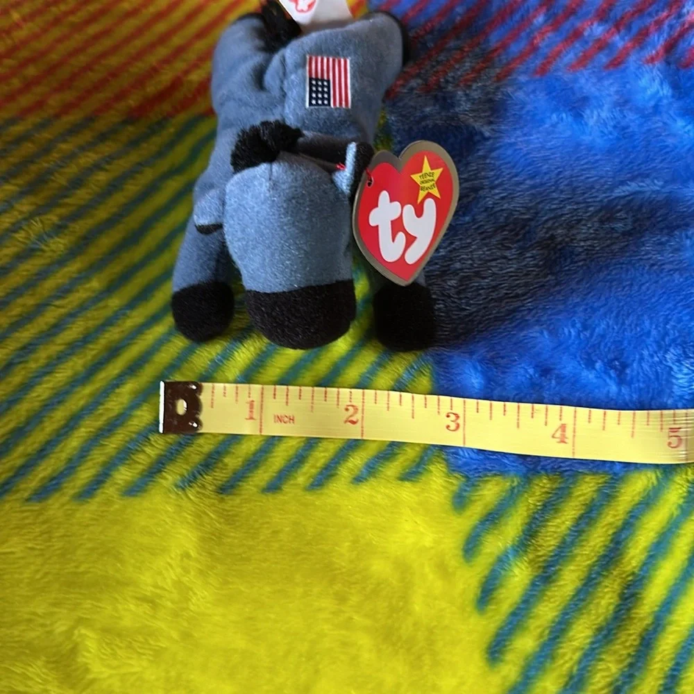 Ty Lefty the Donkey Teenie Beanie Baby